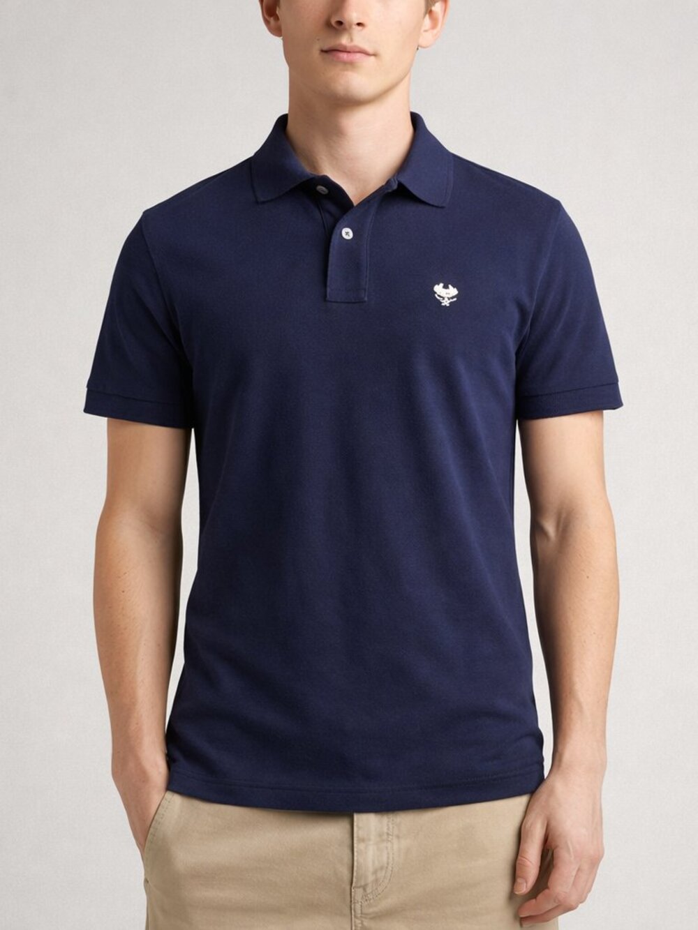 Brooks Brothers Polo Navy Golden Fleece Cotton Size Small Vintage